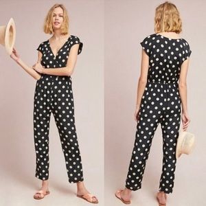 COREY LYNN CALTER POLKADOT JUMPSUIT
